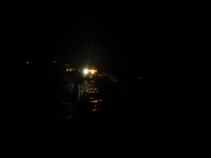 Punta Rossa di notte