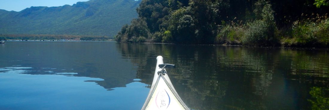 Alla scoperta del kayak e del lago